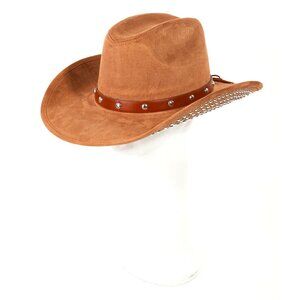 Western Studded Brim Cowboy Hat